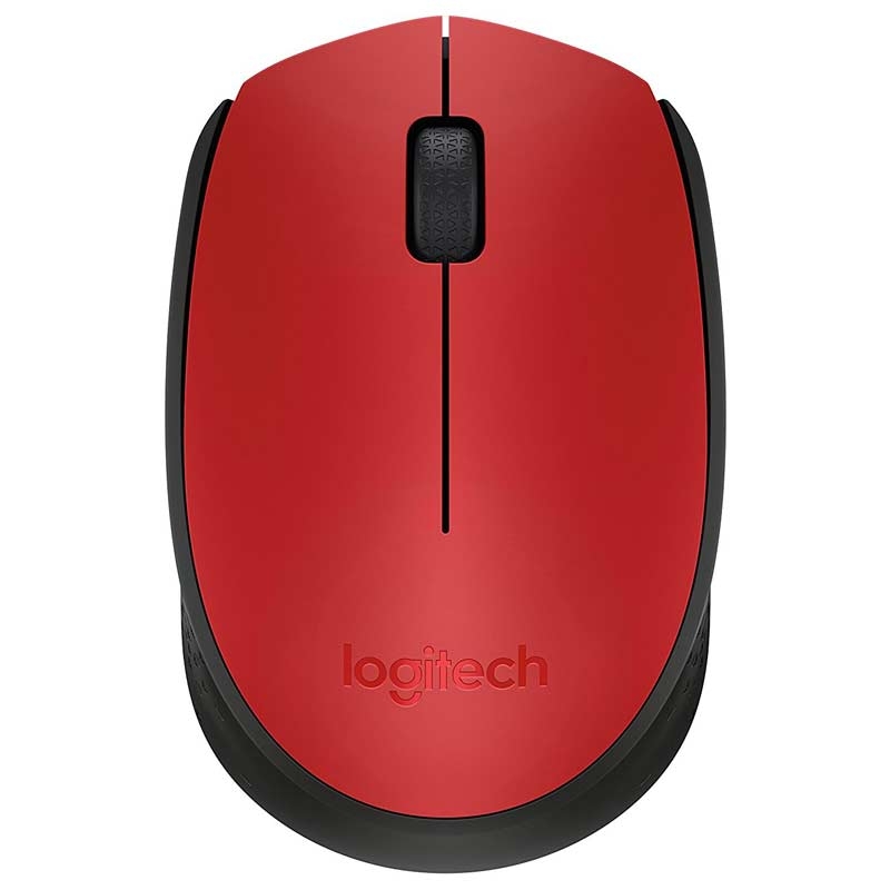 Logitech M171 Wireless Maus rot