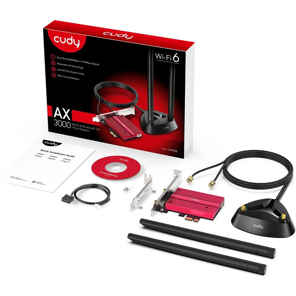 Cudy PCI-E Adapter WE4000