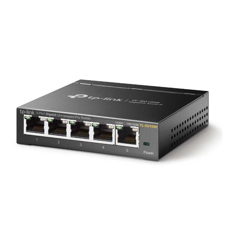 TP-Link TL-SG105E 5-Ports Gigabit Easy Smart Managed Netzwerk Switch