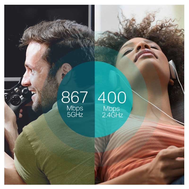 TP-Link Archer T4U AC1300-Dualband-USB-WLAN-Adapter