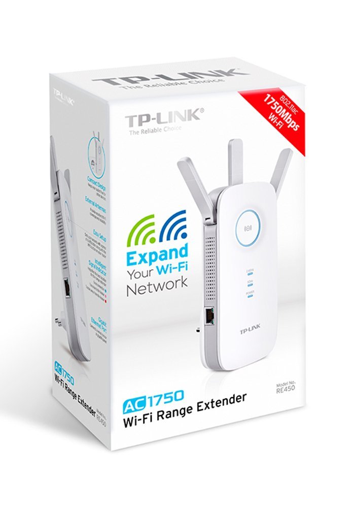 TP-Link RE450 AC1750 Dual Band WLAN Repeater