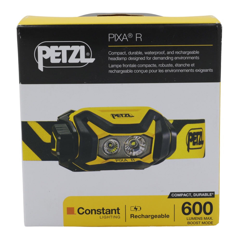 Petzl Pixa R Stirnlampe schwarz-gelb