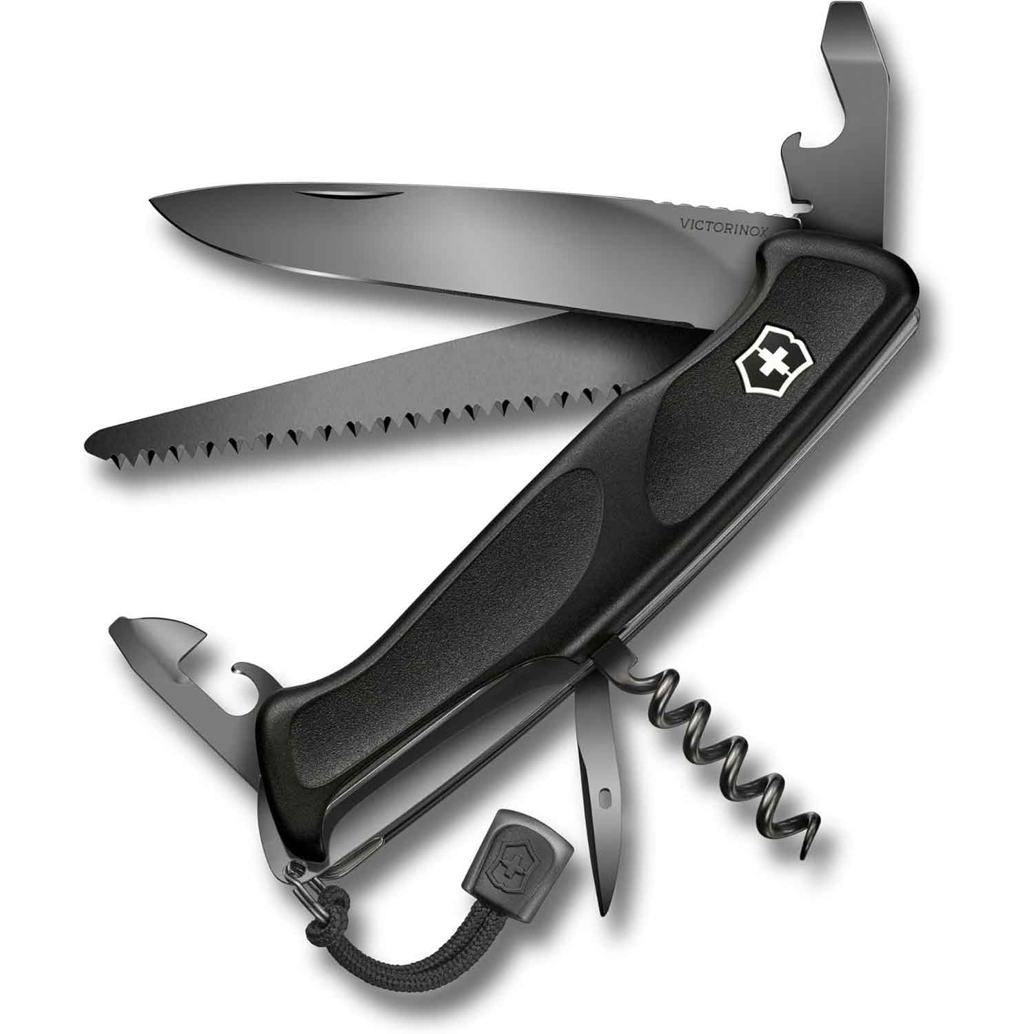 Victorinox Ranger 55 Onyx Black Schweizer Taschenmesser schwarz