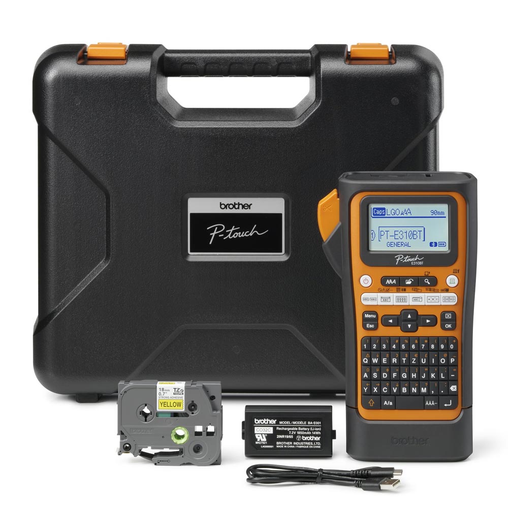 Brother P-Touch PT-E310BTVP inkl Koffer Beschriftungsgerät