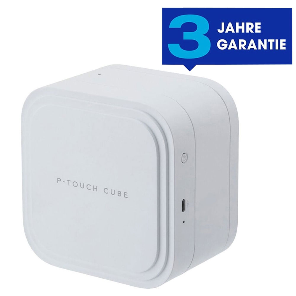 Brother P-Touch Cube Pro PT-P910BT Etikettendrucker weiß