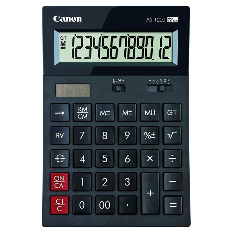 Canon AS1200HB Desktop Taschenrechner