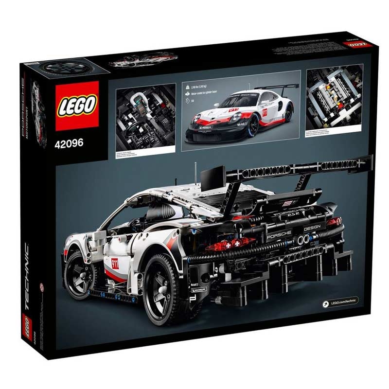 LEGO Technic 42096 Porsche 911 RSR bunt