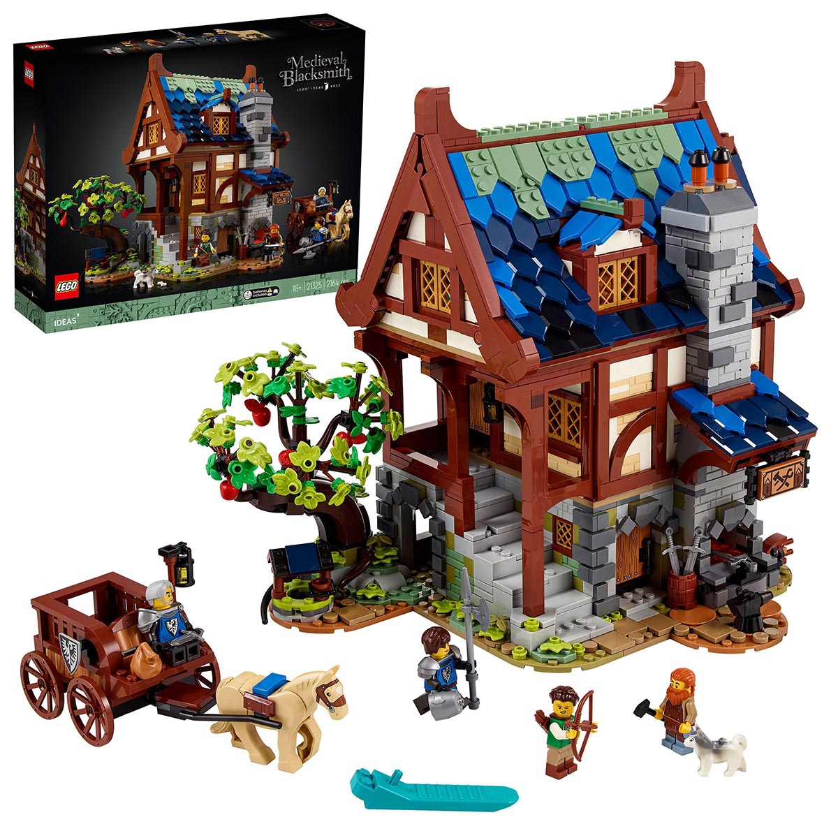LEGO Ideas Mittelalterliche Schmiede (21325)