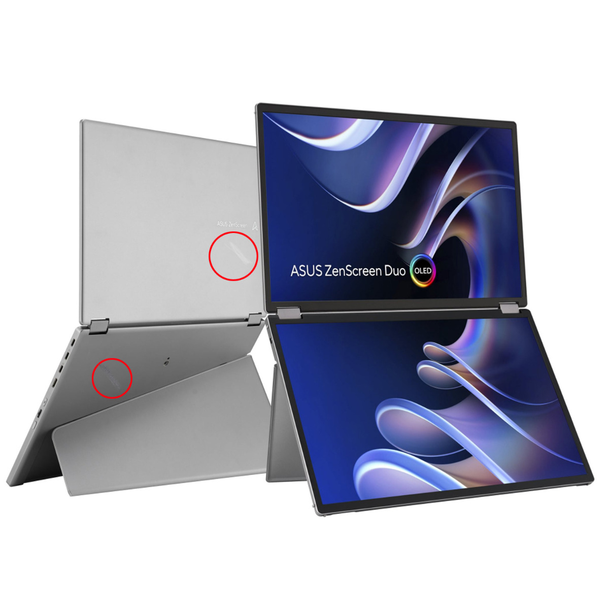 Asus ZenScreen Duo OLED MQ149CD 35,6 cm (14 Zoll) OLED-Monitor (B-Ware)