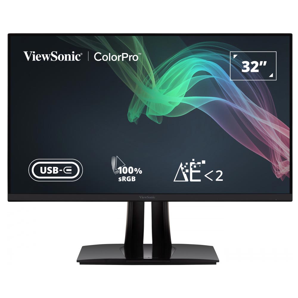 ViewSonic ColorPro VP3256-4K  81.3 cm (32 Zoll) 4K-UHD-LED-Monitor schwarz