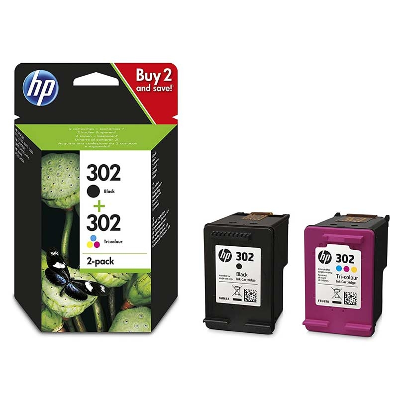 HP 302 Tinte Combo 2-Pack