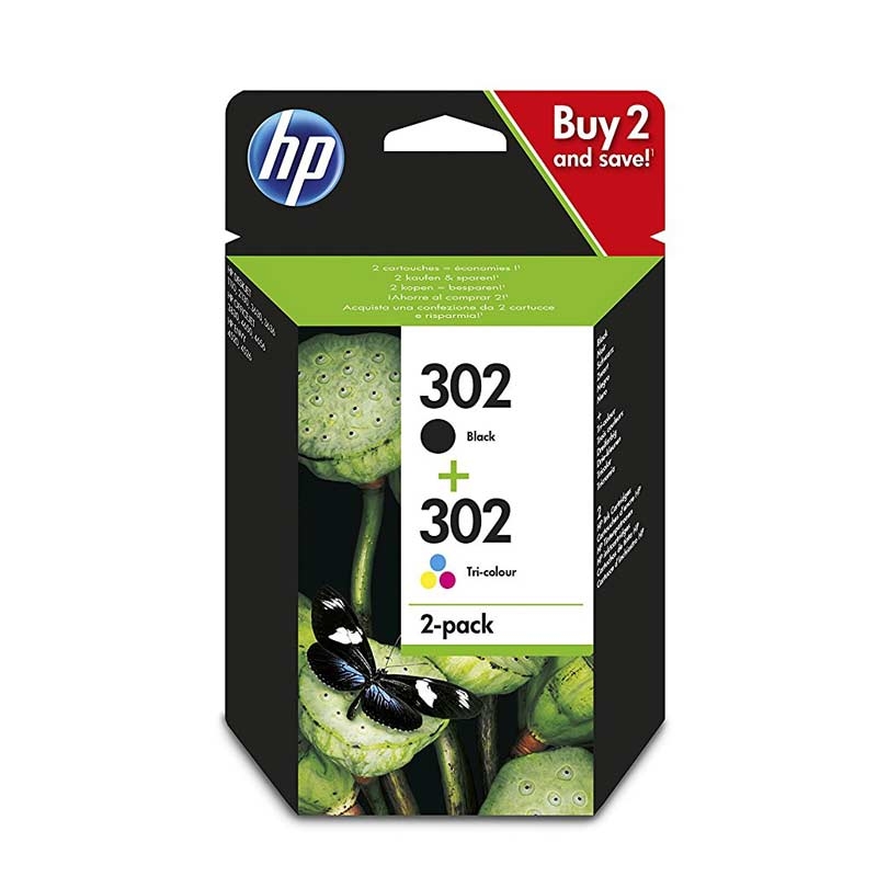 HP 302 Tinte Combo 2-Pack