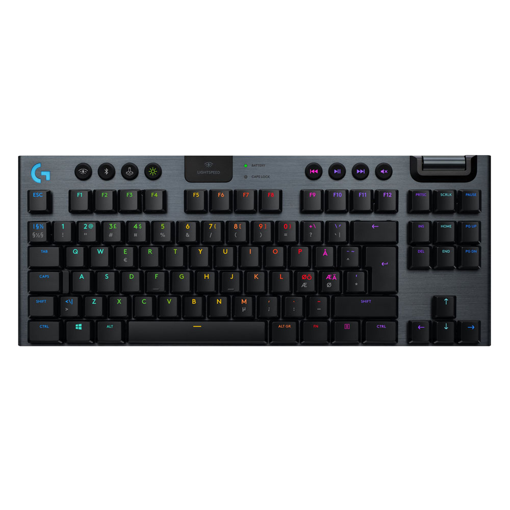 Logitech G915 LIGHTSPEED TKL Gaming-Tastatur carbon