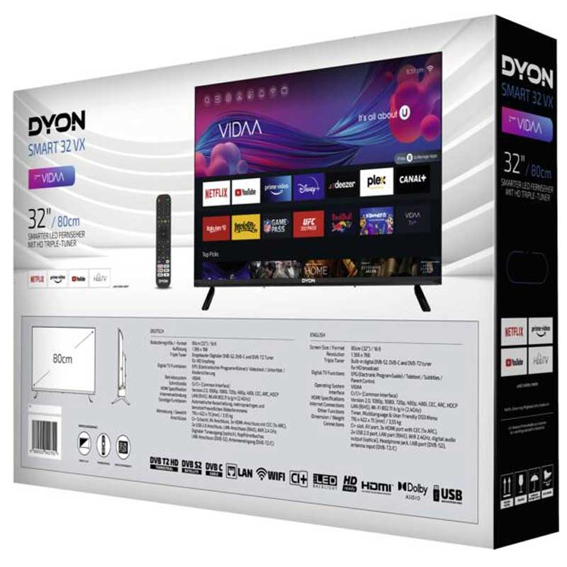 Dyon Smart 32 VX 80 cm (32 Zoll) LED-TV