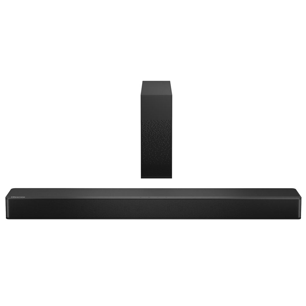 Hisense HS2100 2.1 Soundbar Home Theater System mit kabellosem Subwoofer schwarz (2.Wahl)