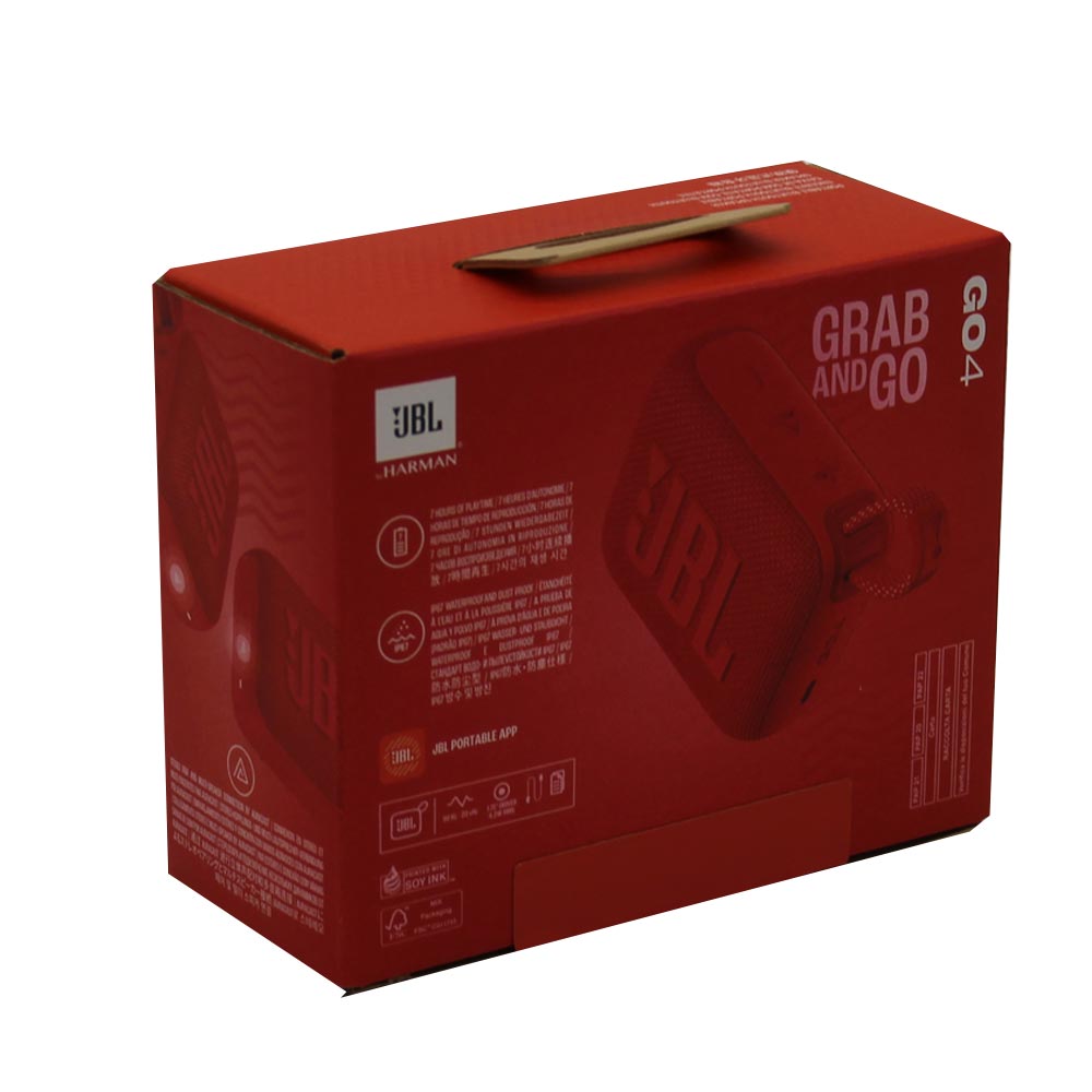 JBL Go 4 Bluetooth Lautsprecher rot