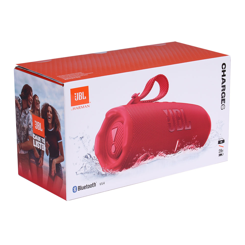 JBL Charge 6 Bluetooth Lautsprecher red
