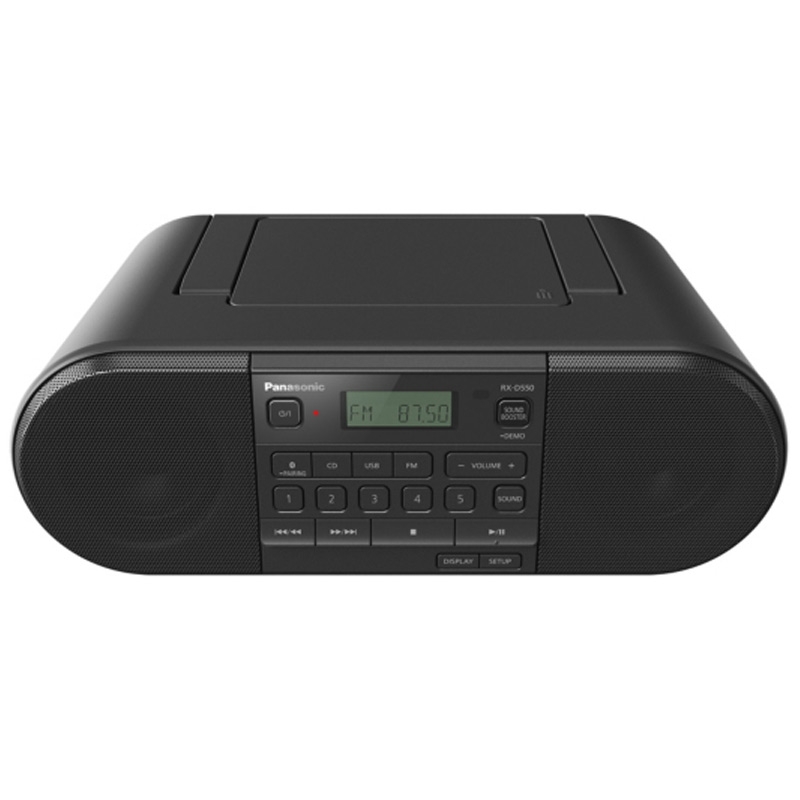 Panasonic RX-D550E-K CD/Radio-System schwarz