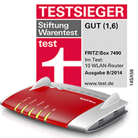 AVM FRITZ!box WLAN 7490 DSL-Router