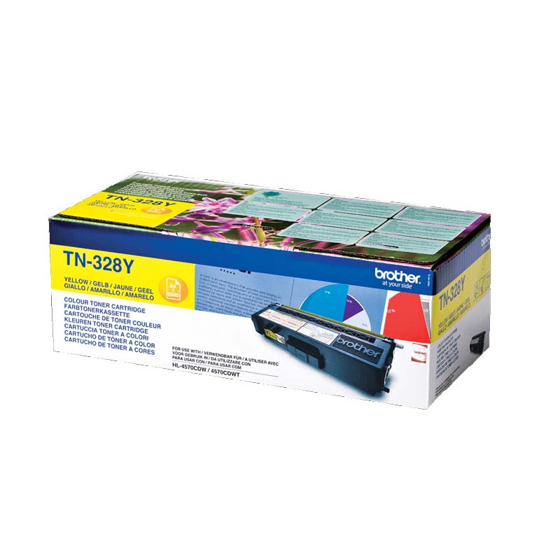 Brother TN328Y Toner gelb