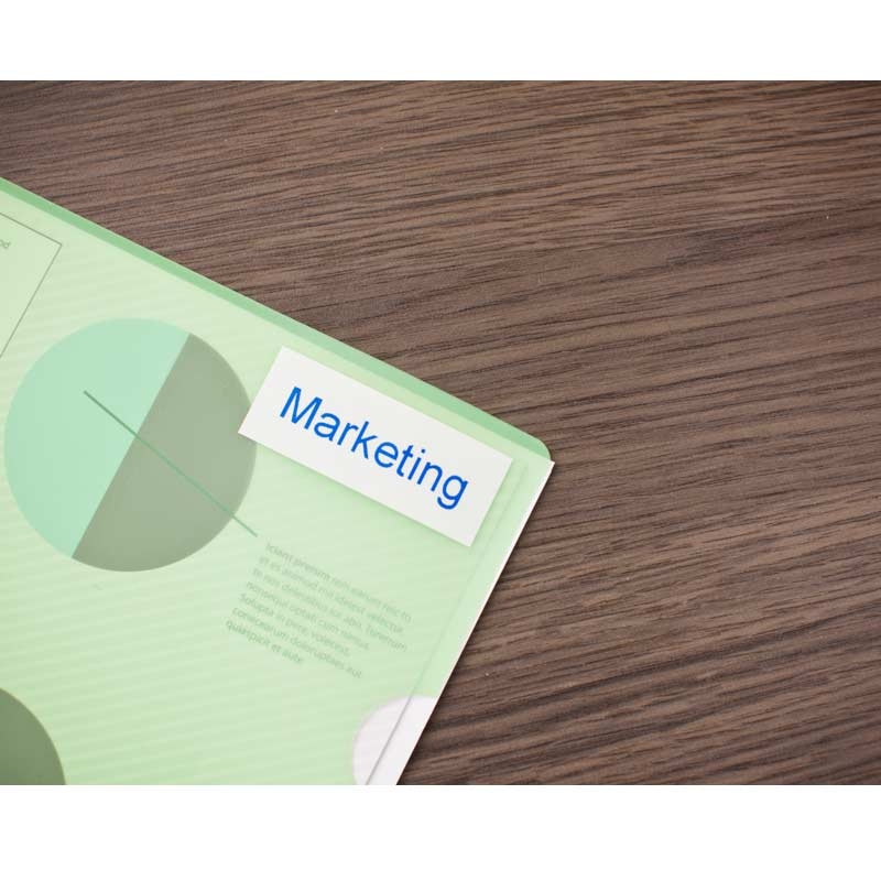 Brother TZe-253 Schriftband P-touch blau auf weiss 24mm