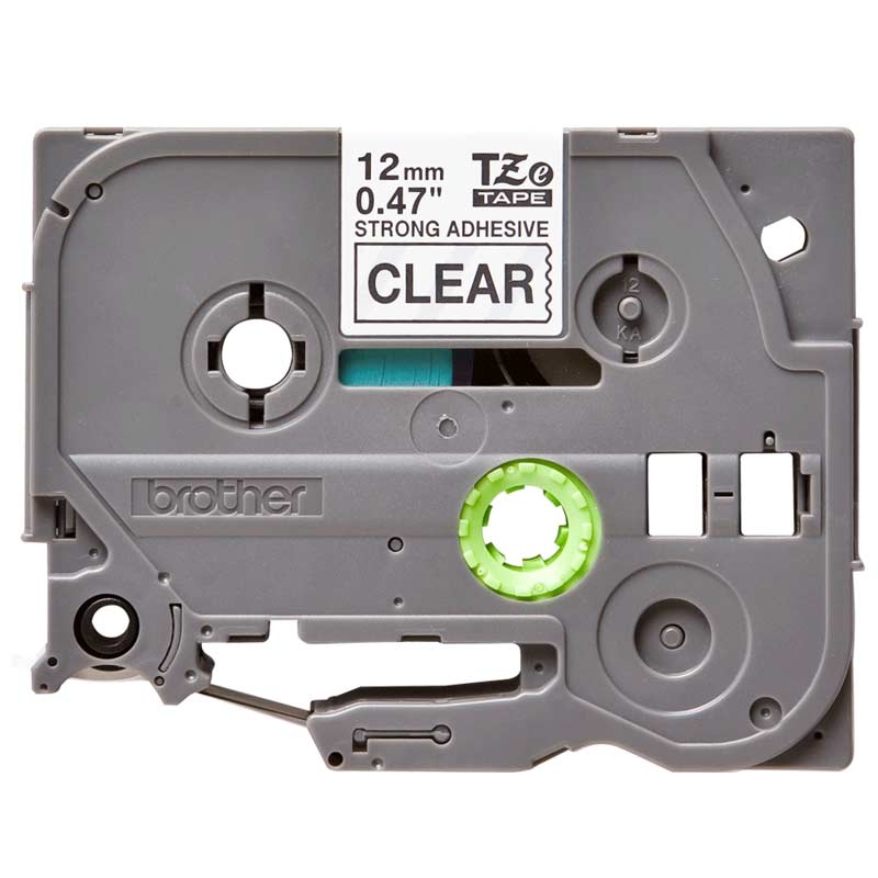 Brother TZe-S131 Schriftband P-touch schwarz auf clear extra stark klebend 12mm