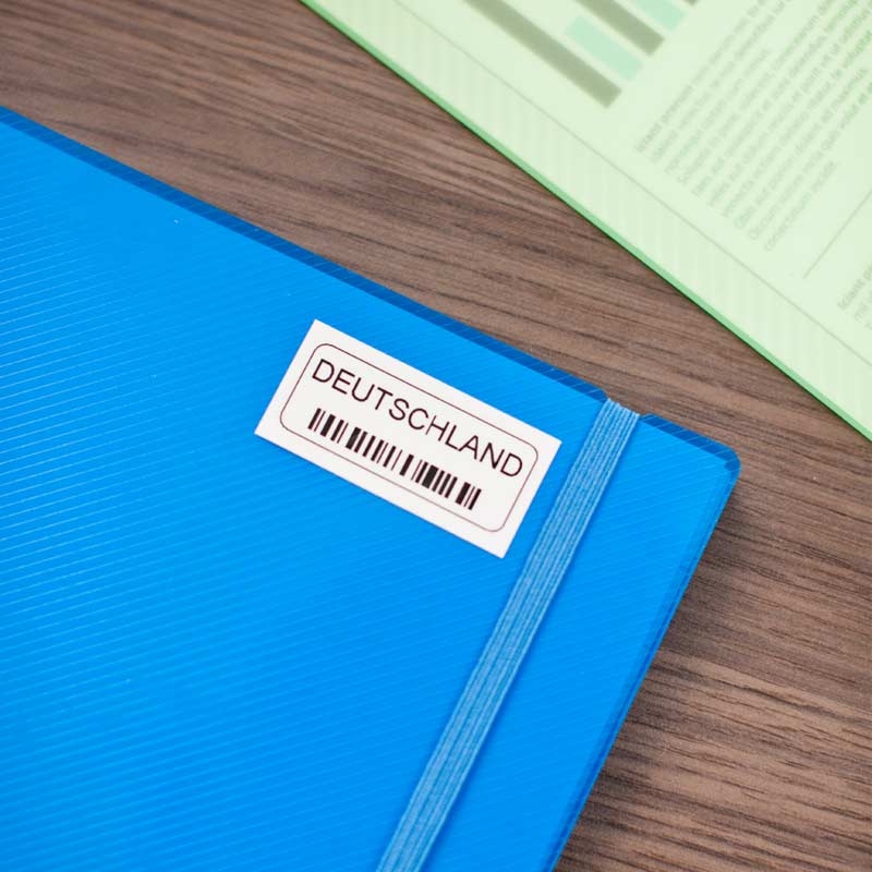 Brother TZES241 Spezialband 18mmx8m schwarz weiss extra stark klebend