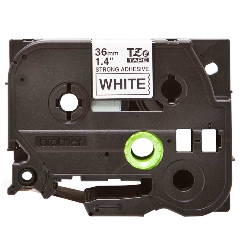 Brother TZe-S261 P-touch schwarz auf weiss extra stark klebend 36mm