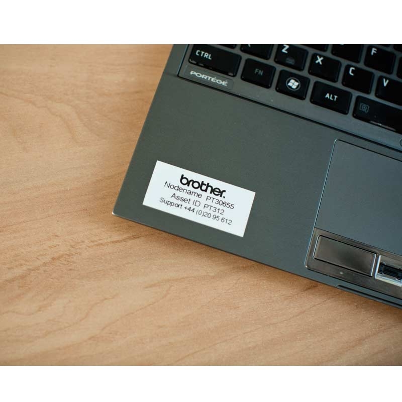 Brother TZe-S261 P-touch schwarz auf weiss extra stark klebend 36mm