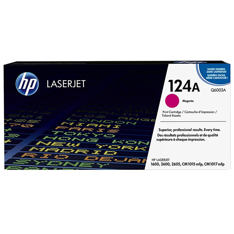 Hewlett-Packard 124A Colour LaserJet Original Toner magenta
