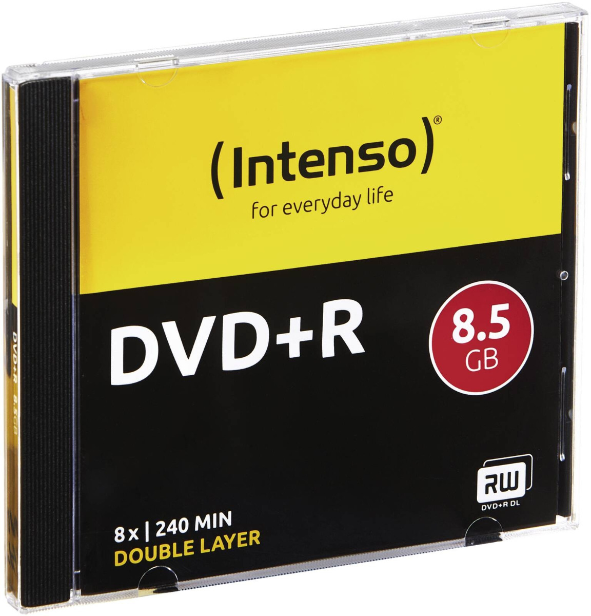 Intenso DVD+R DL 8,5GB 8x Rohlinge 5er Jewel Case
