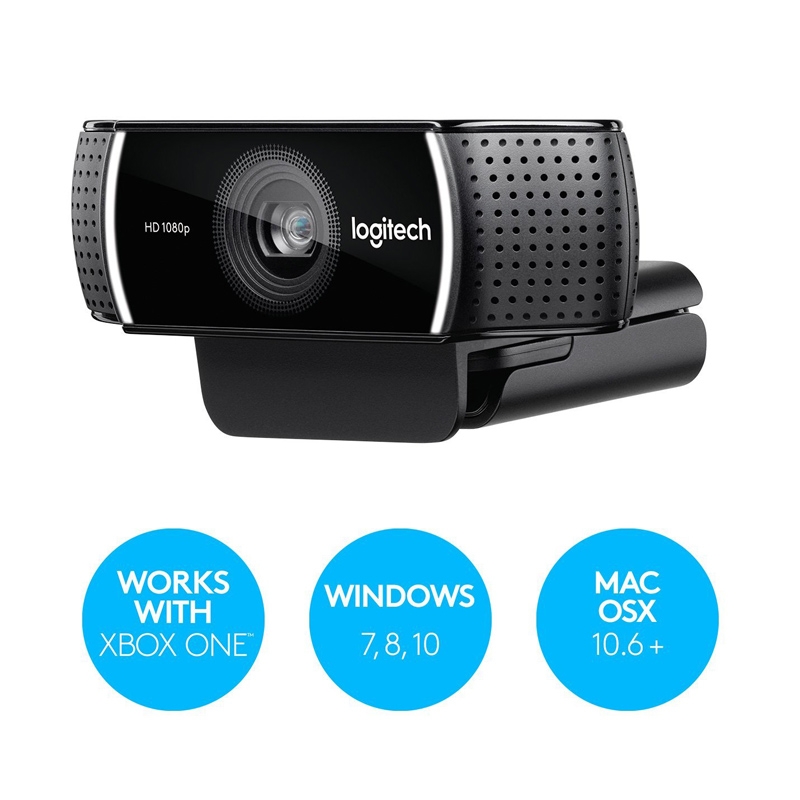 Logitech C922 HD Pro Webcam mit USB (2.Wahl) (neutrale Verpackung)