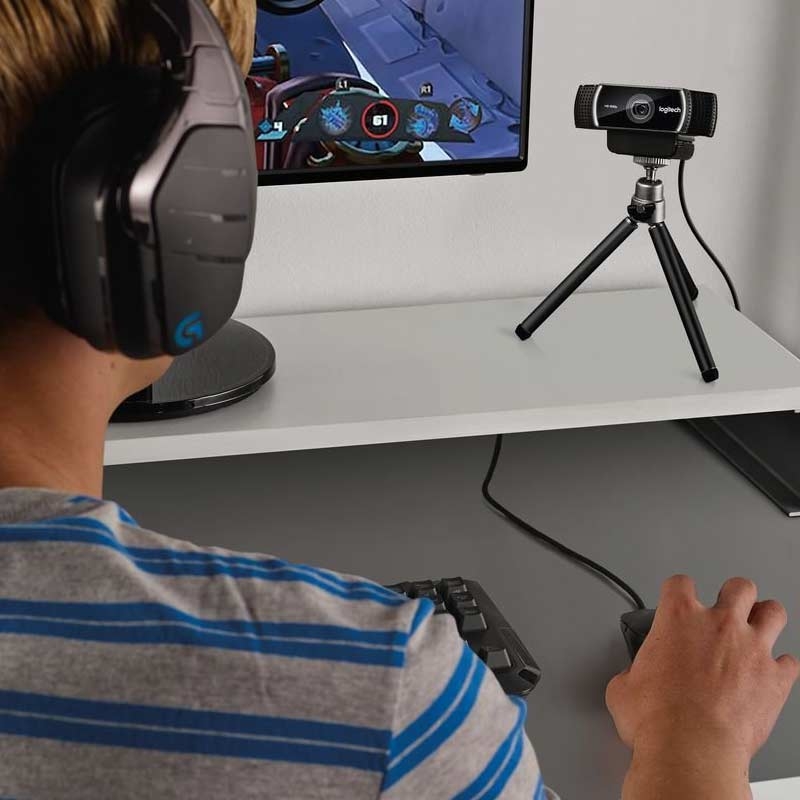 Logitech C922 HD Pro Webcam mit USB