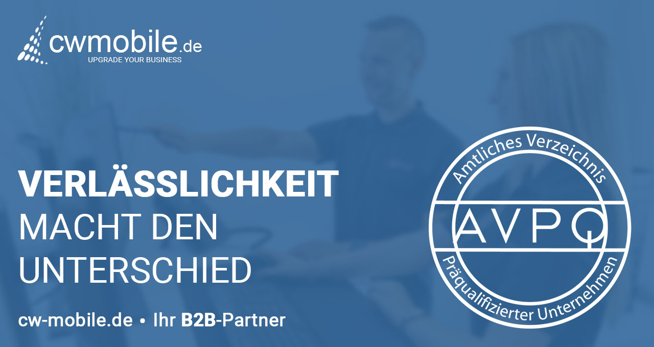 B2B Services - cw-mobile für Unternehmen